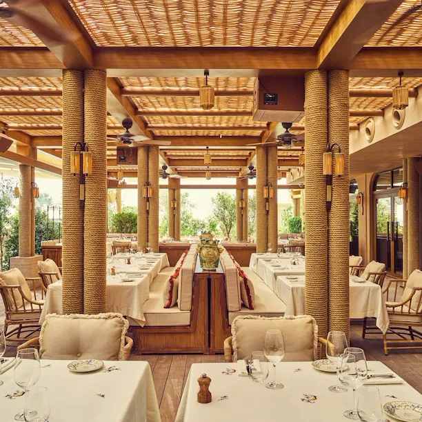 The interior design of Gigi