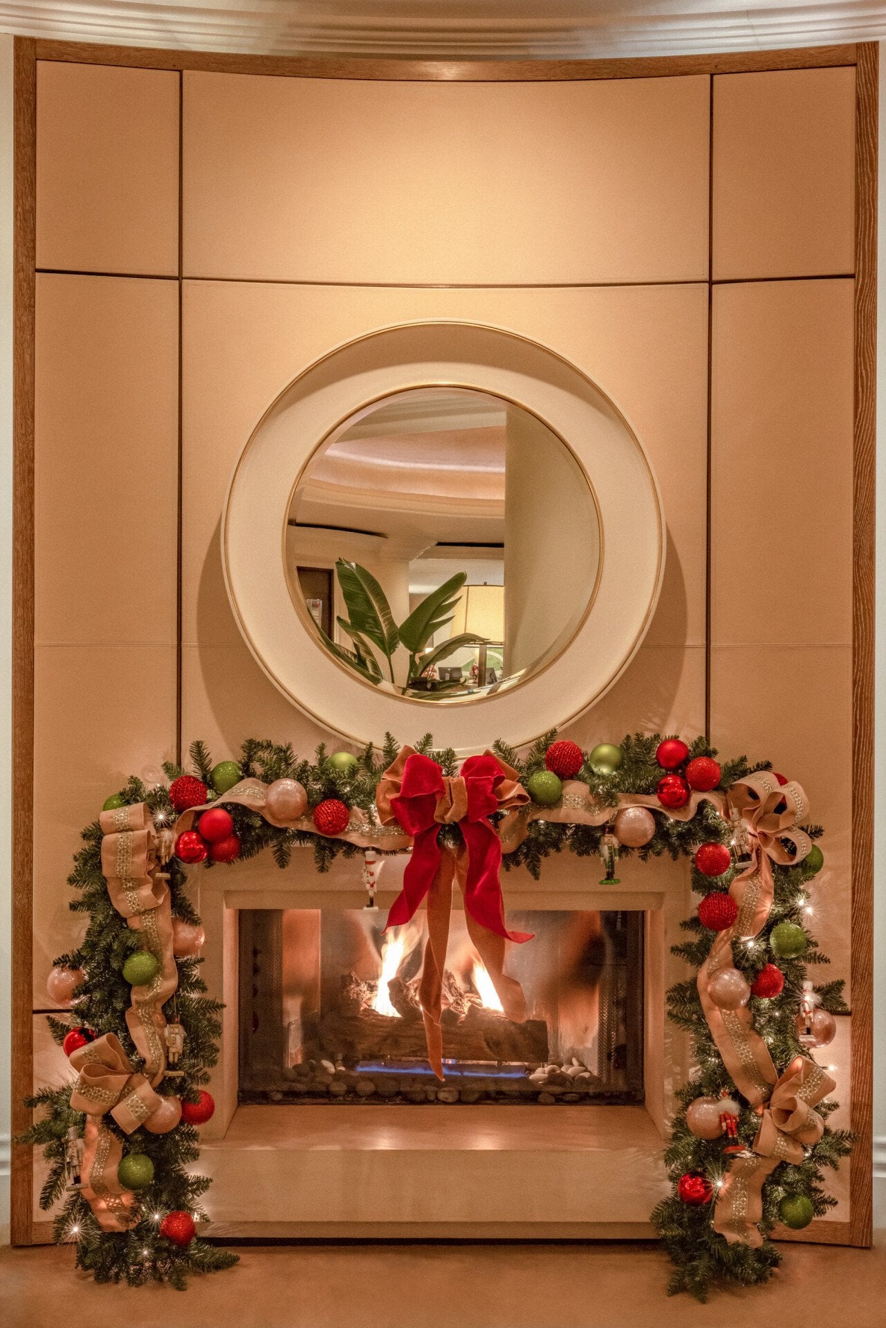 Holiday Decor in lobby 