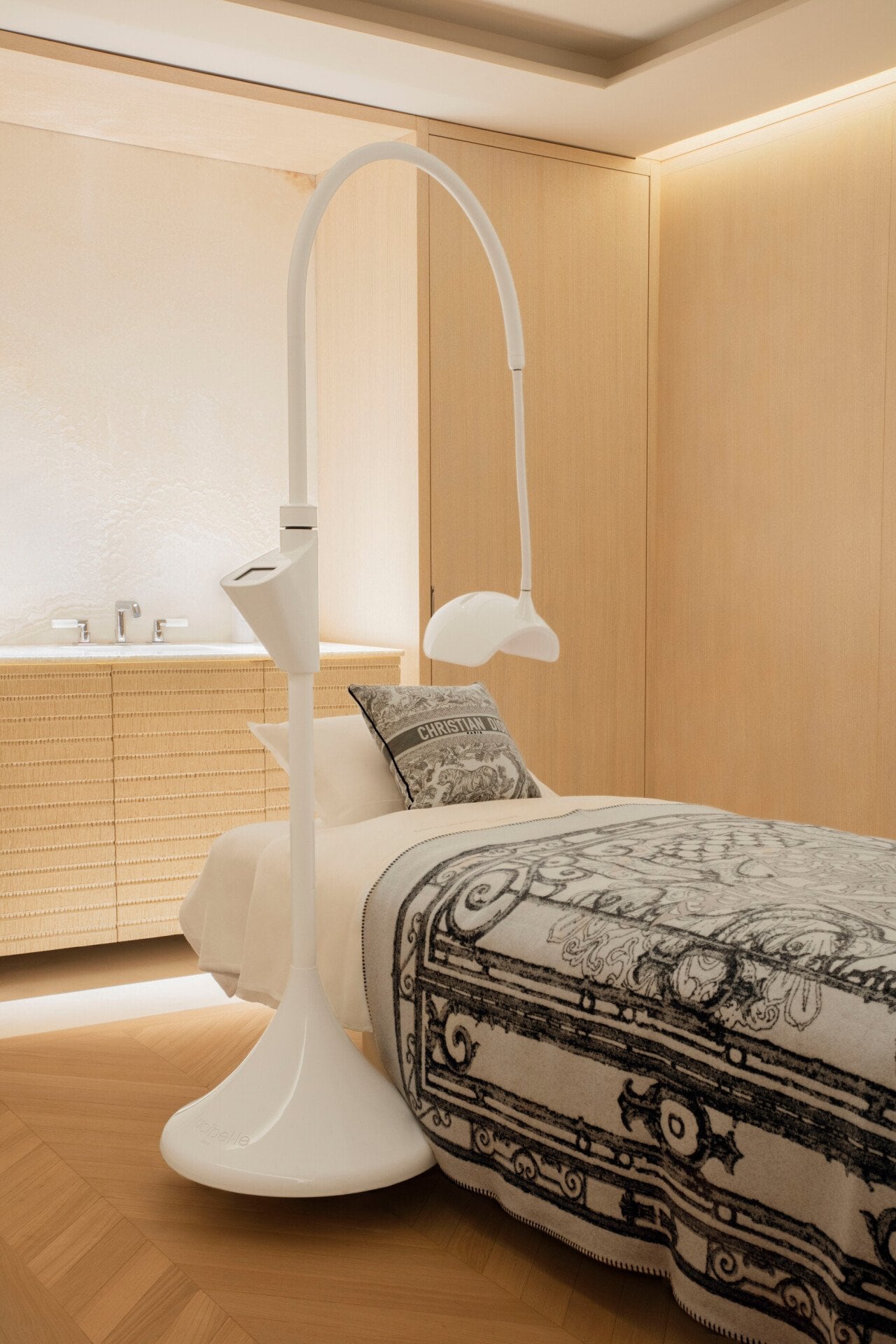 Visuel des espaces intérieurs du Dior Spa Plaza Athénée, à Paris