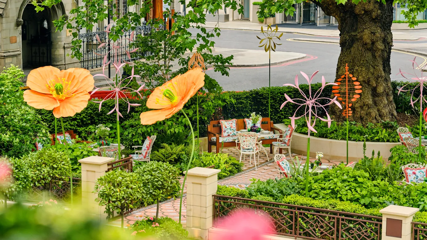 The Dorchester La DoubleJ Summer Garden At The Dorchester