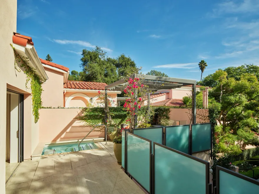 Canyon studio patio