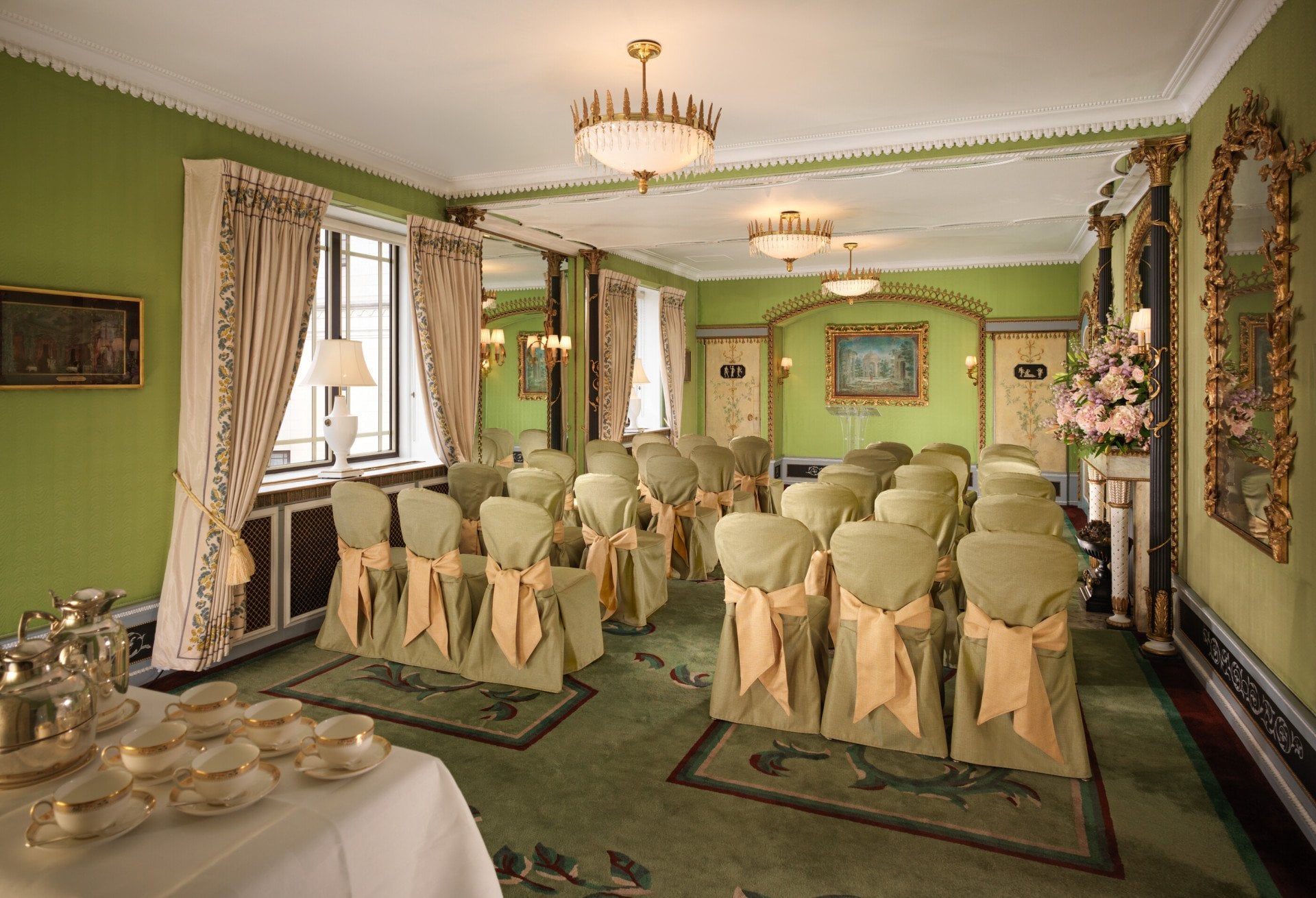 The Penthouse and Pavilion theatre setup