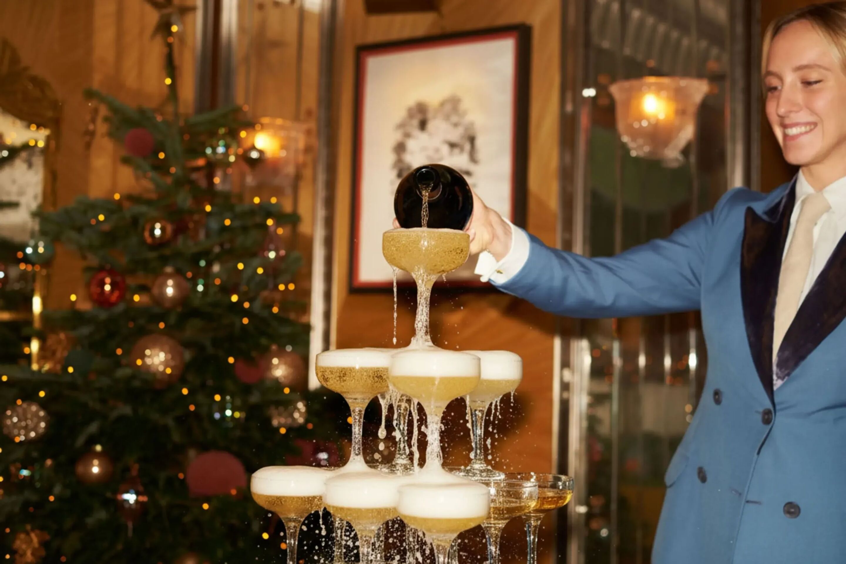 Festive decorations and celebrations at The Dorchester 