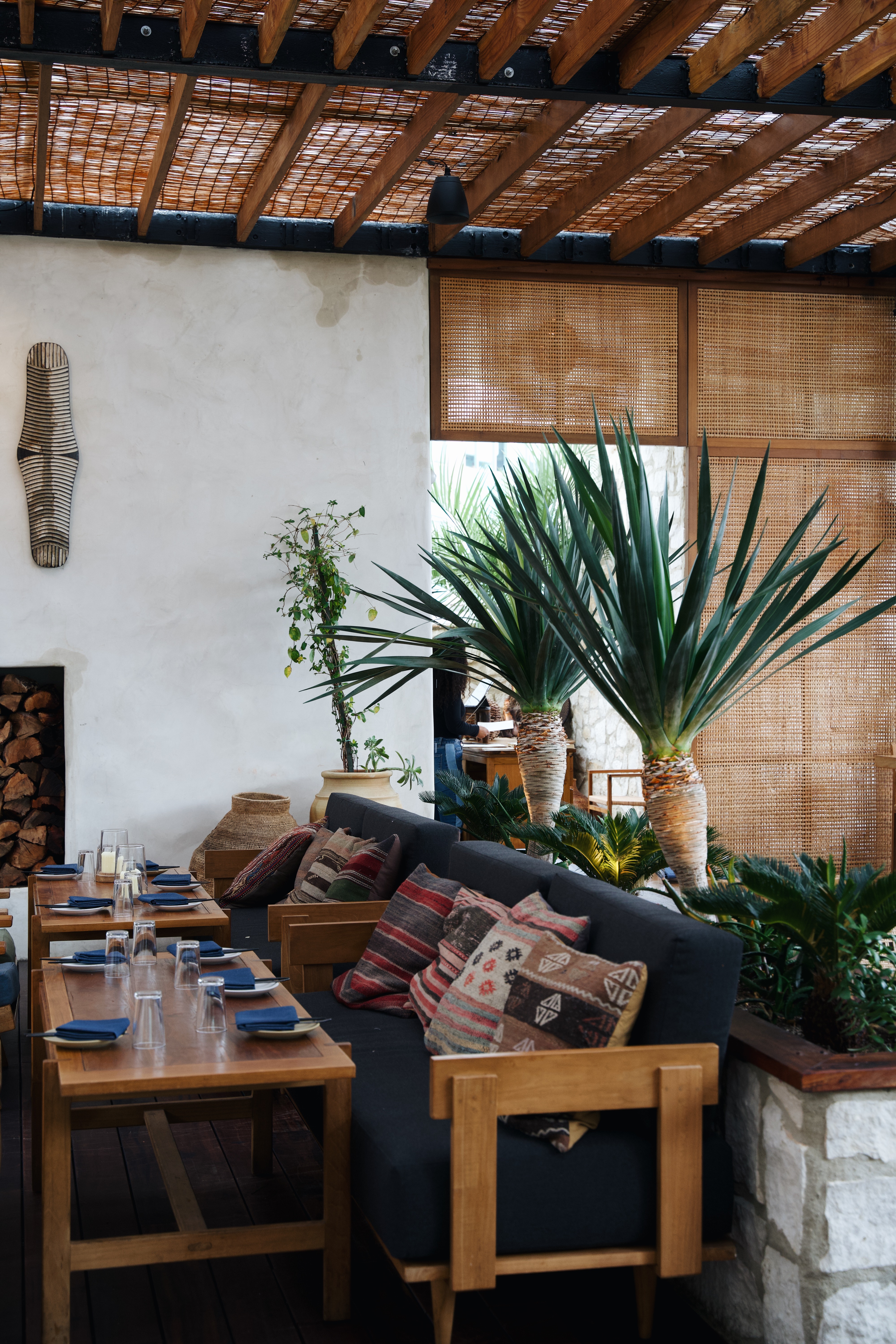 Interior of Elephante Restaurant in Santa Monica