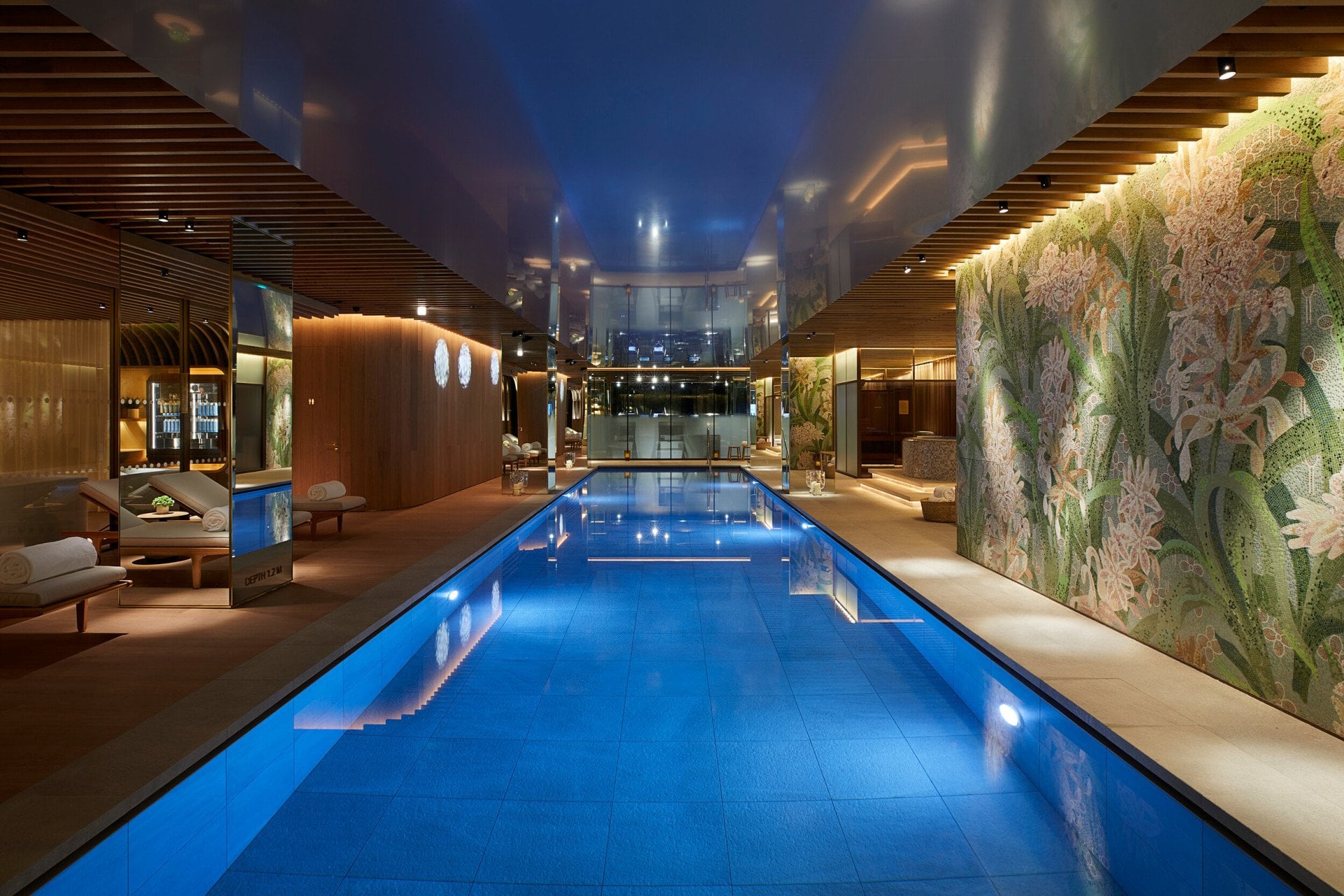 Swimming pool at The Spa at 45 Park Lane, London