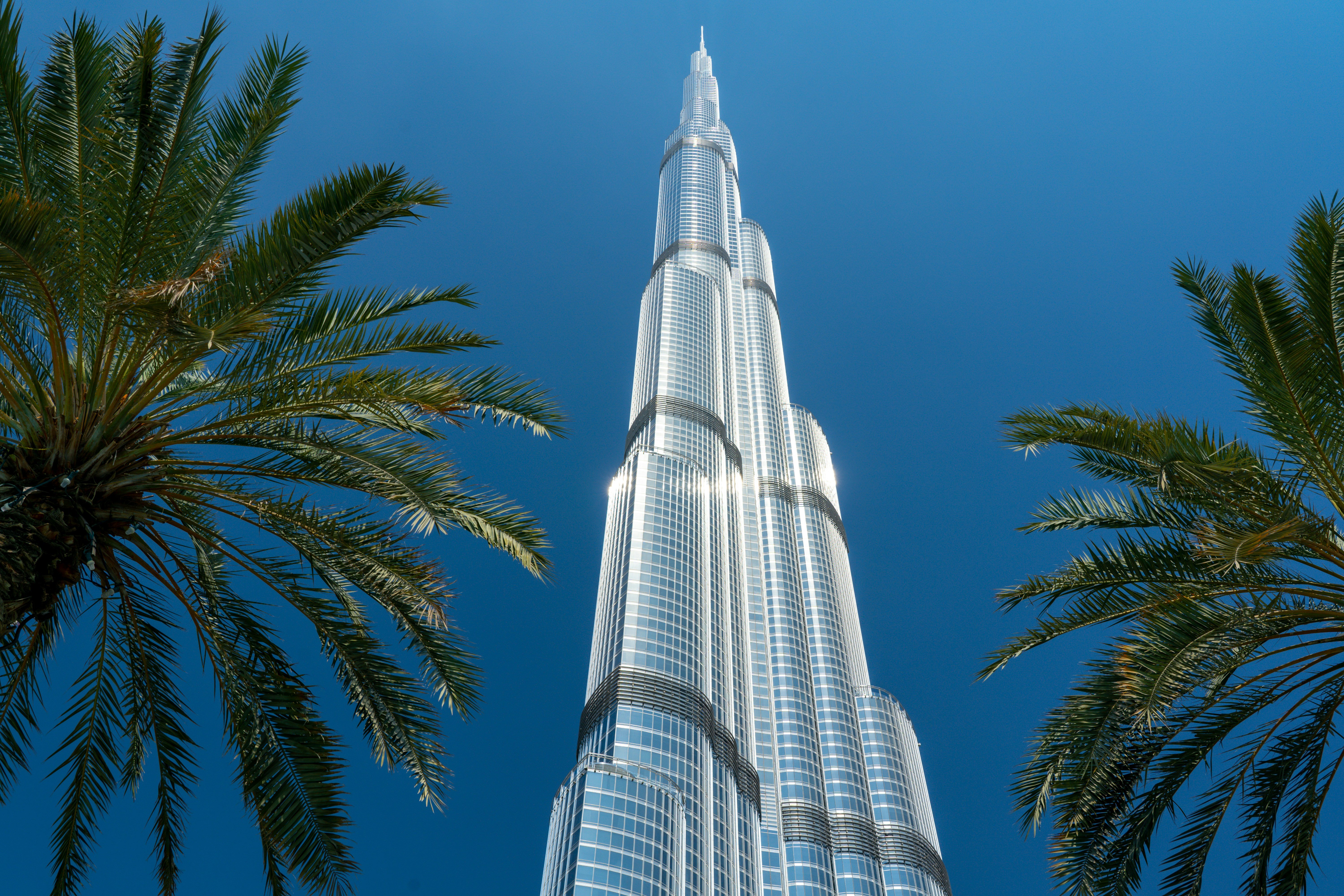 Burj Khalifa from the bottom