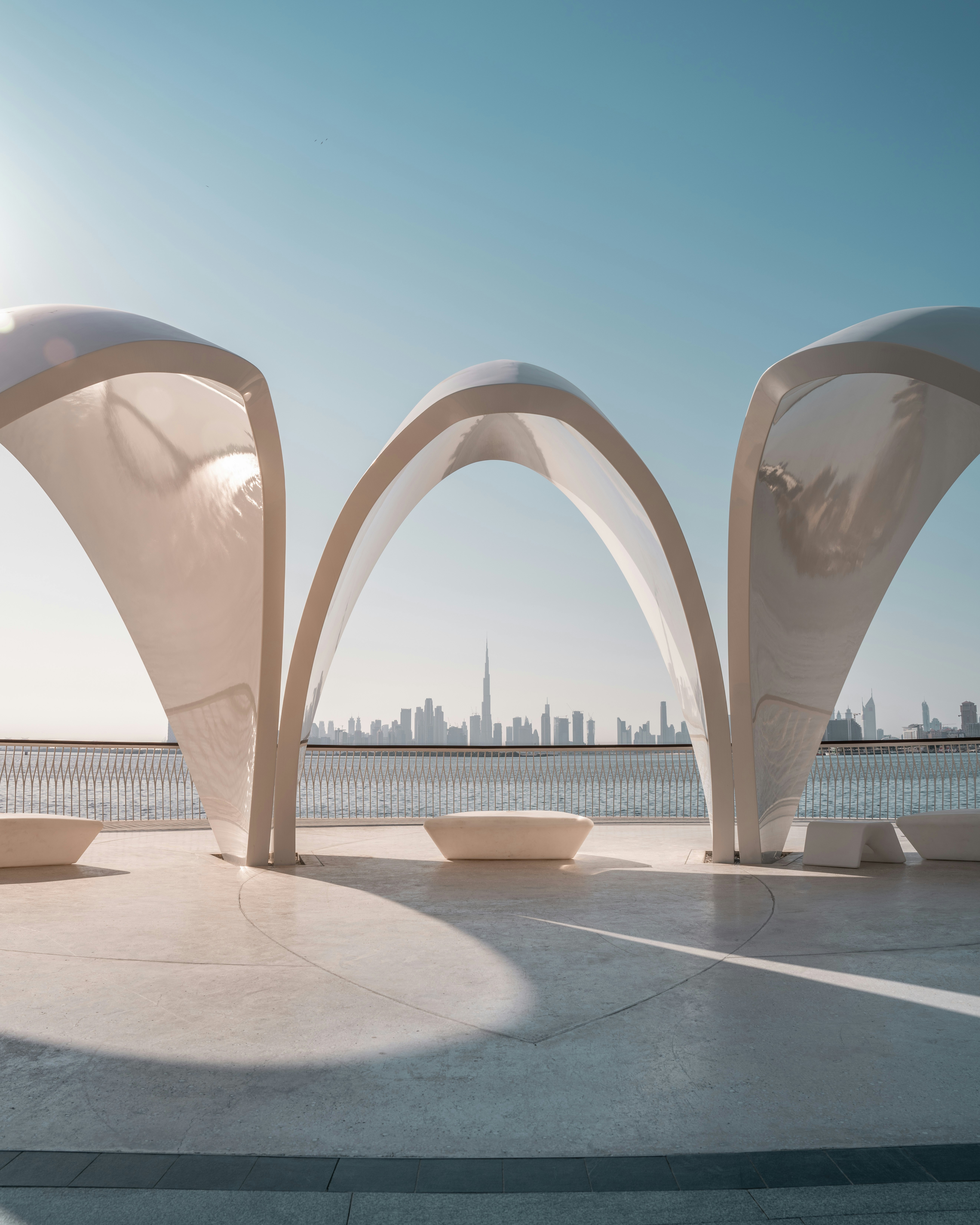 Dubai Creek Harbour viewing point