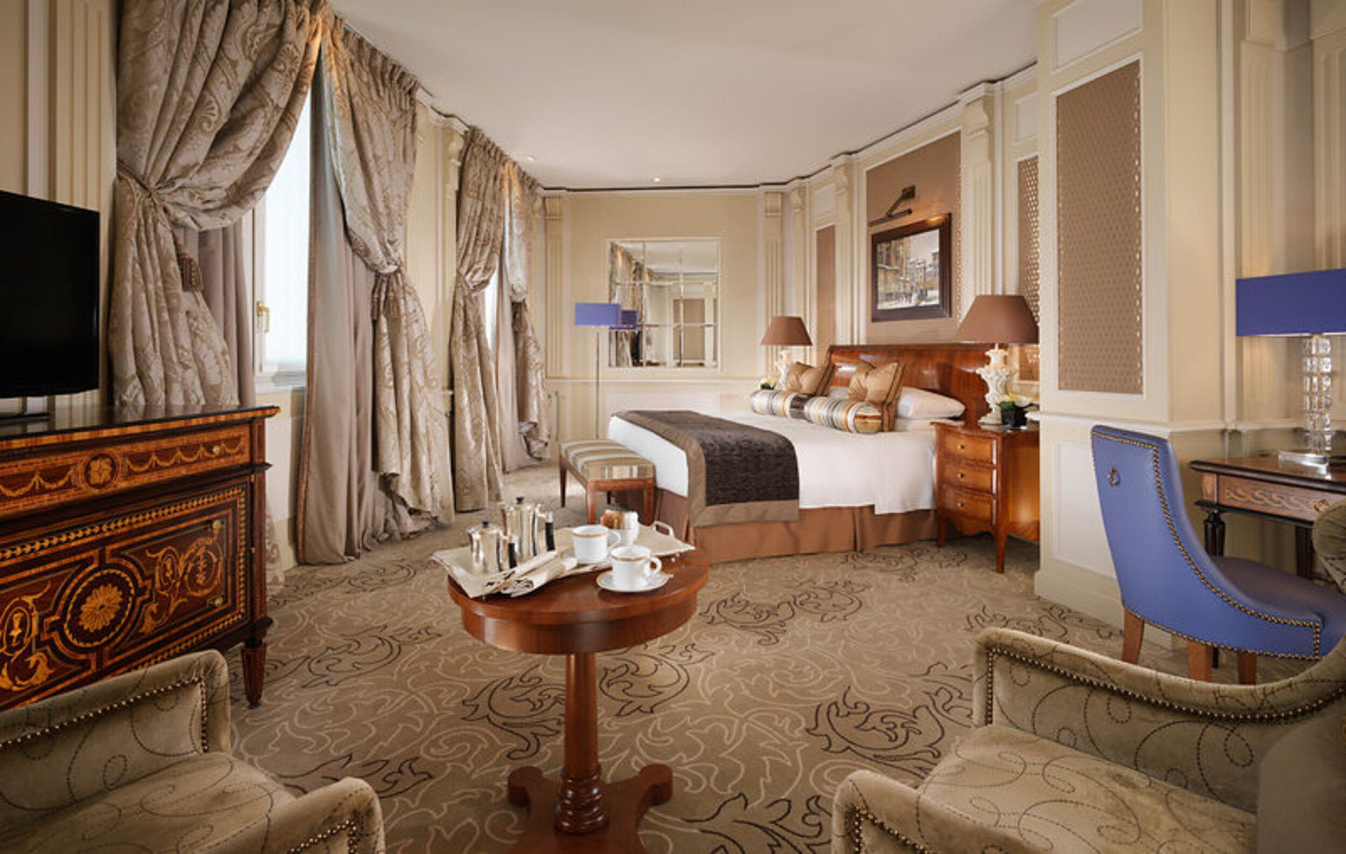 Premium Room con dettagli in viola