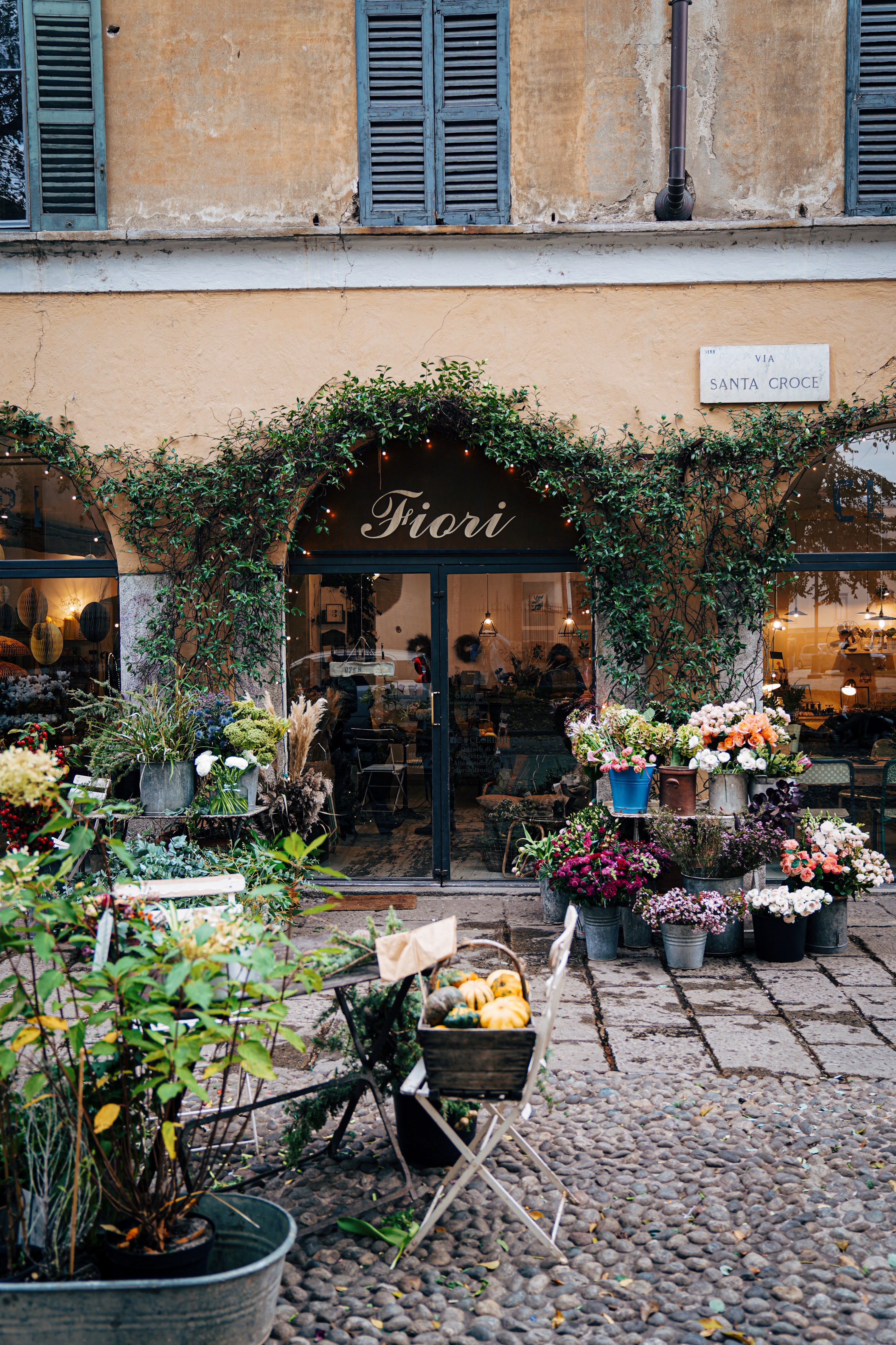 vetrina del Clori Home and Flowers