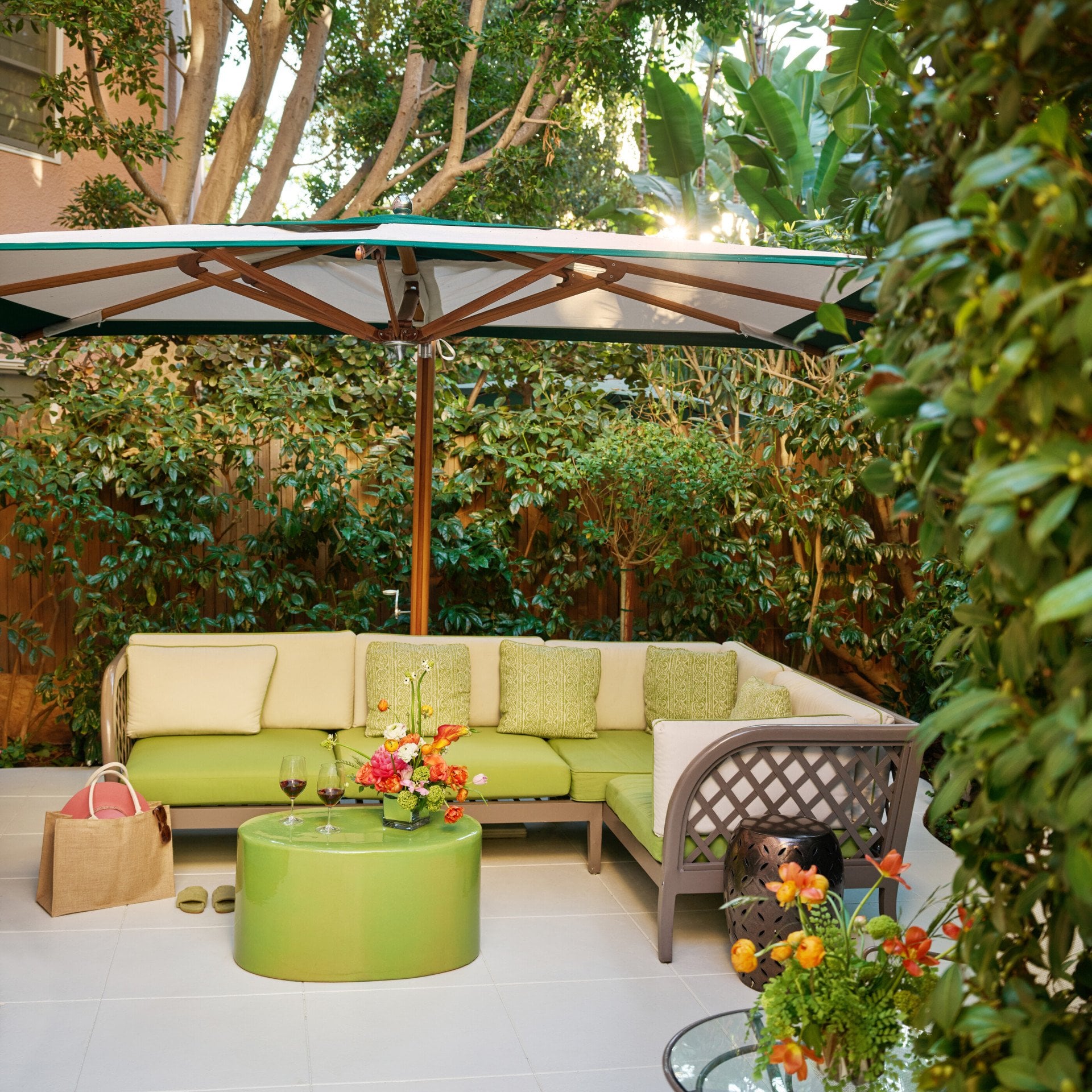 Beverly Hills Suite with Patio at The Beverly Hills Hotel, Beverly Hills, California
