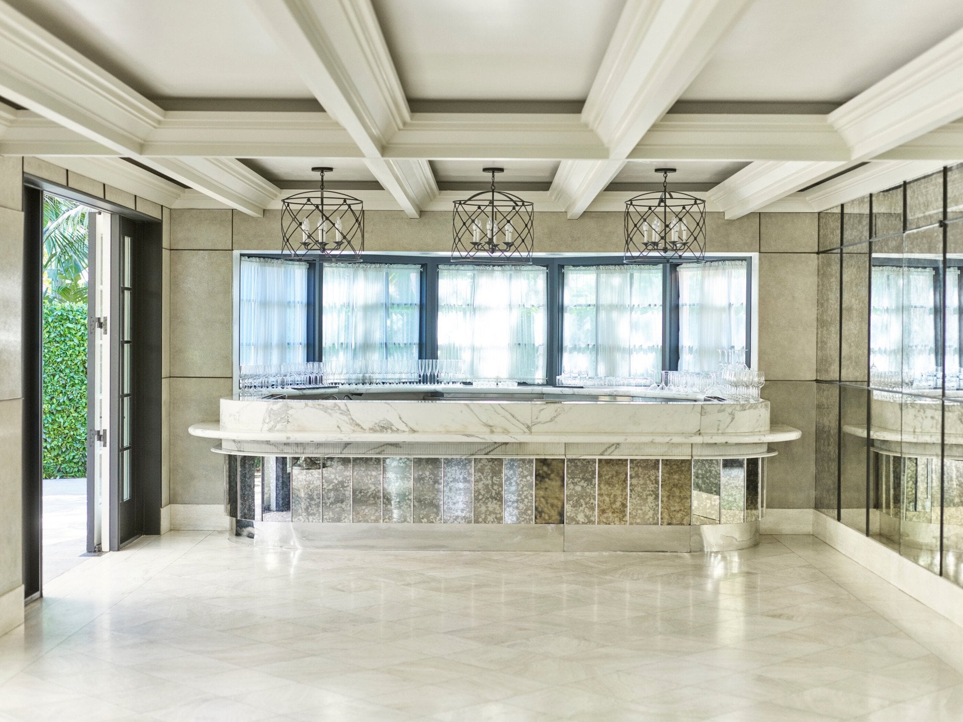 Private foyer for the Garden Ballroom