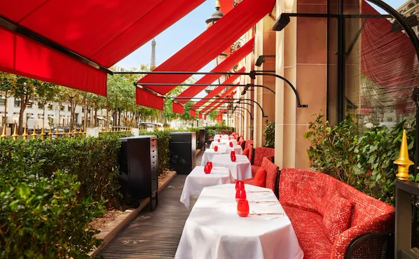 Foto do Terrasse Montaigne no exterior do restaurante