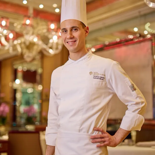 Matteo Gabrielli, Chef del ristorante Acanto