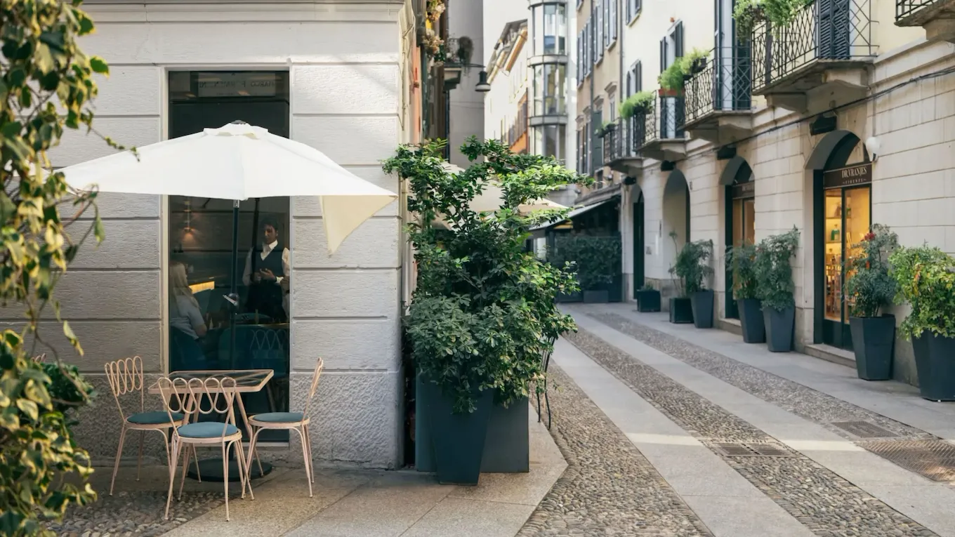 A street in the Brera district