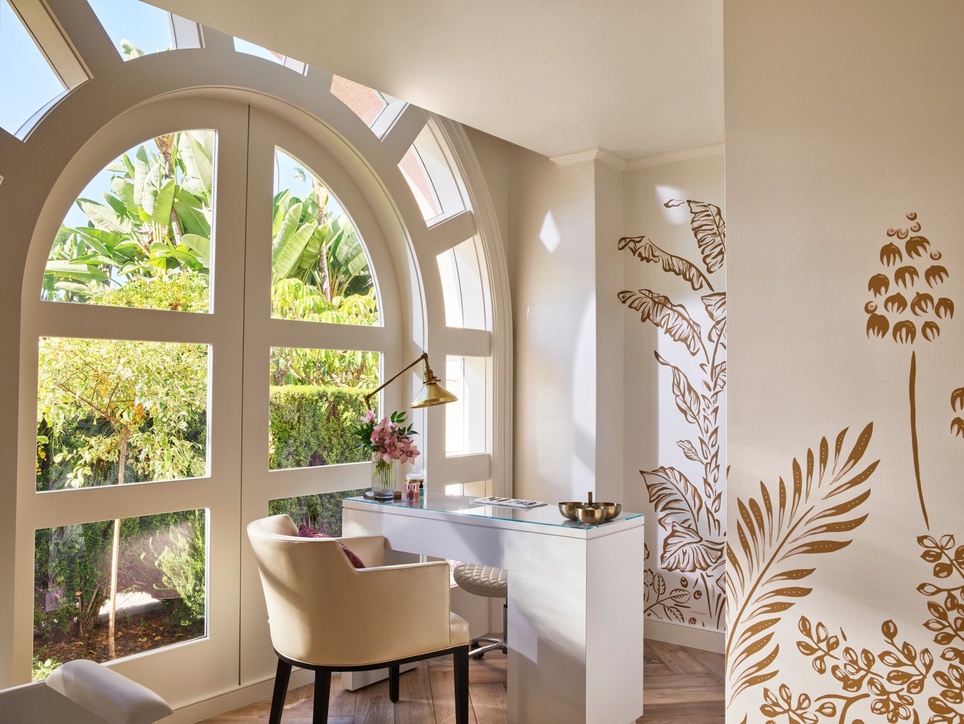 Manicure at The Beverly Hills Hotel Spa 