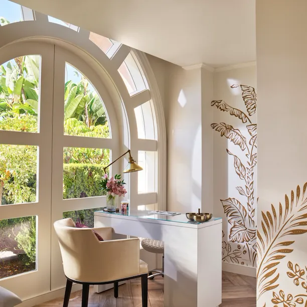 Manicure at The Beverly Hills Hotel Spa