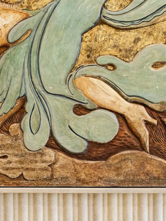 Photo of a work of art at Le Meurice