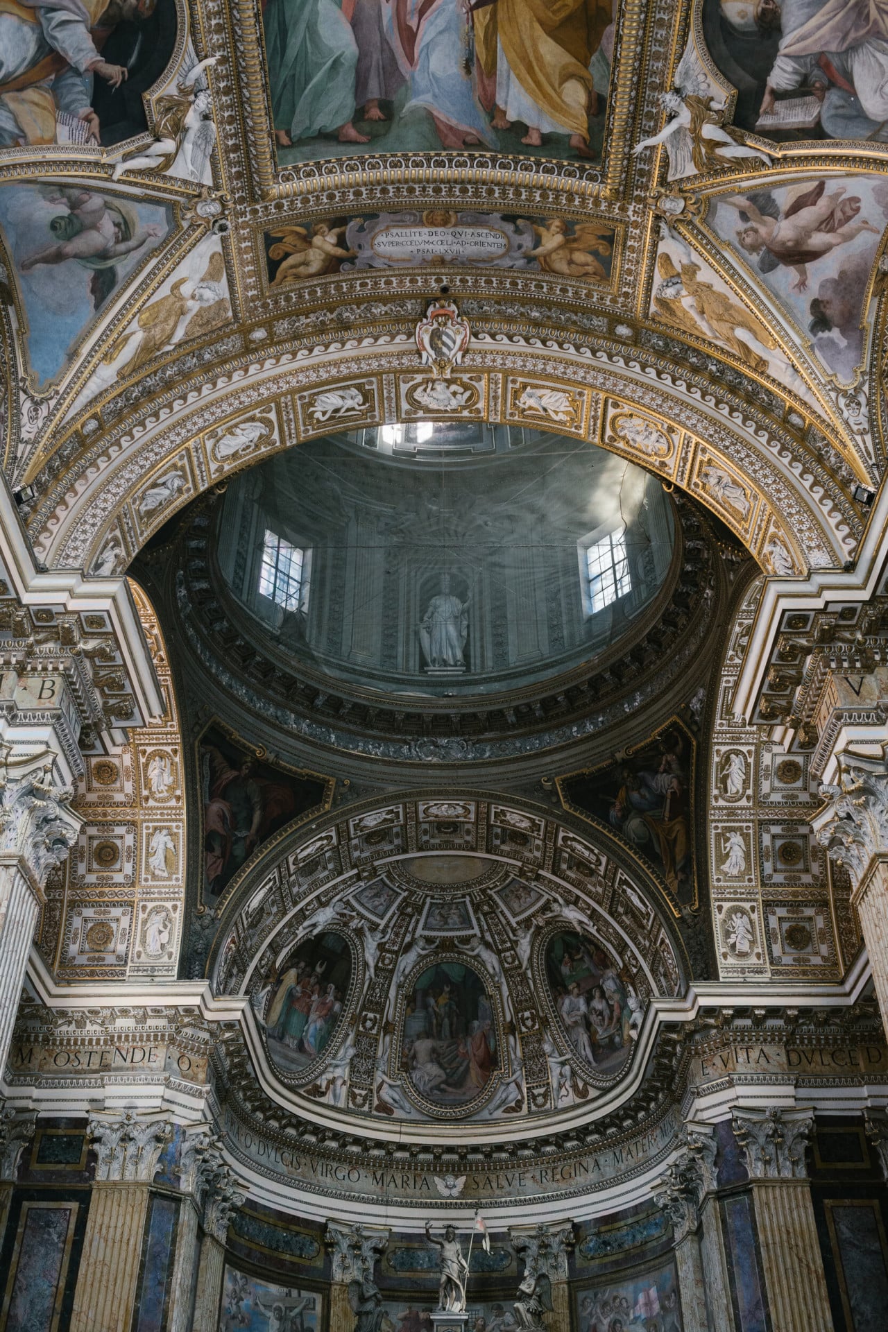 Soffitti affrescati della chiesa di Santa Maria ai Monti a Roma