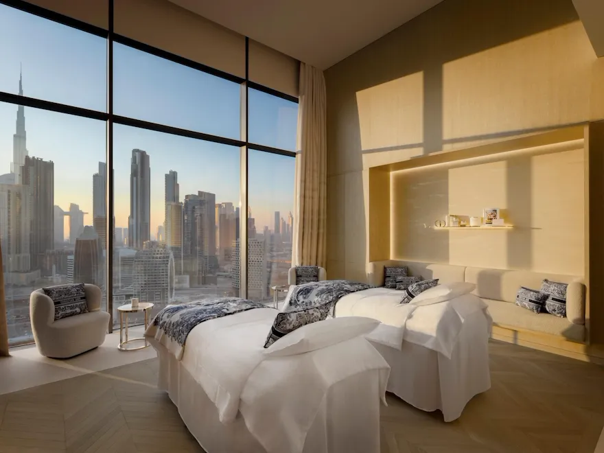 Dior Spa The Lana interior design, at The Lana - Dorchester Collection