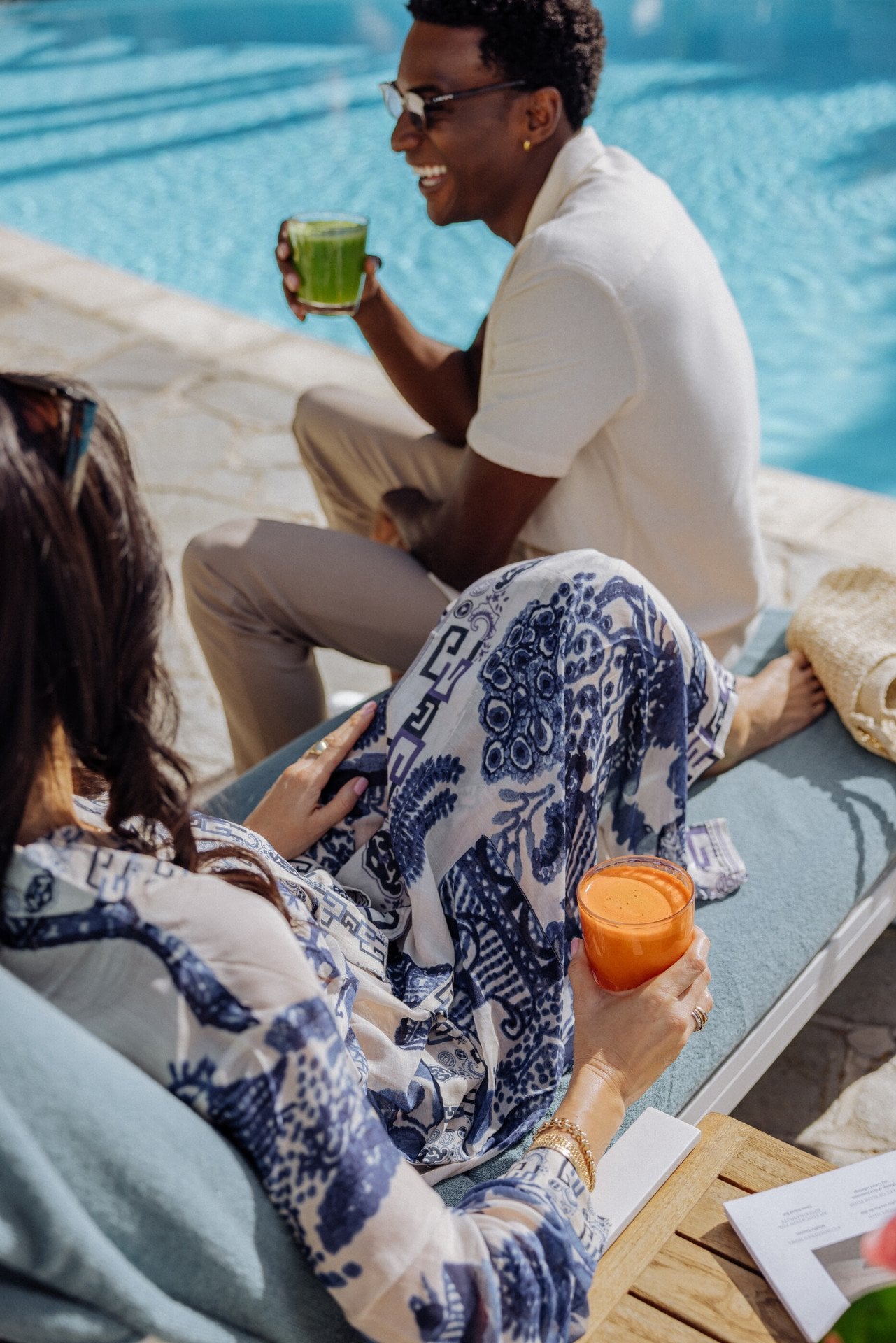 Poolside Dining at Hotel Bel-Air, Los Angeles 