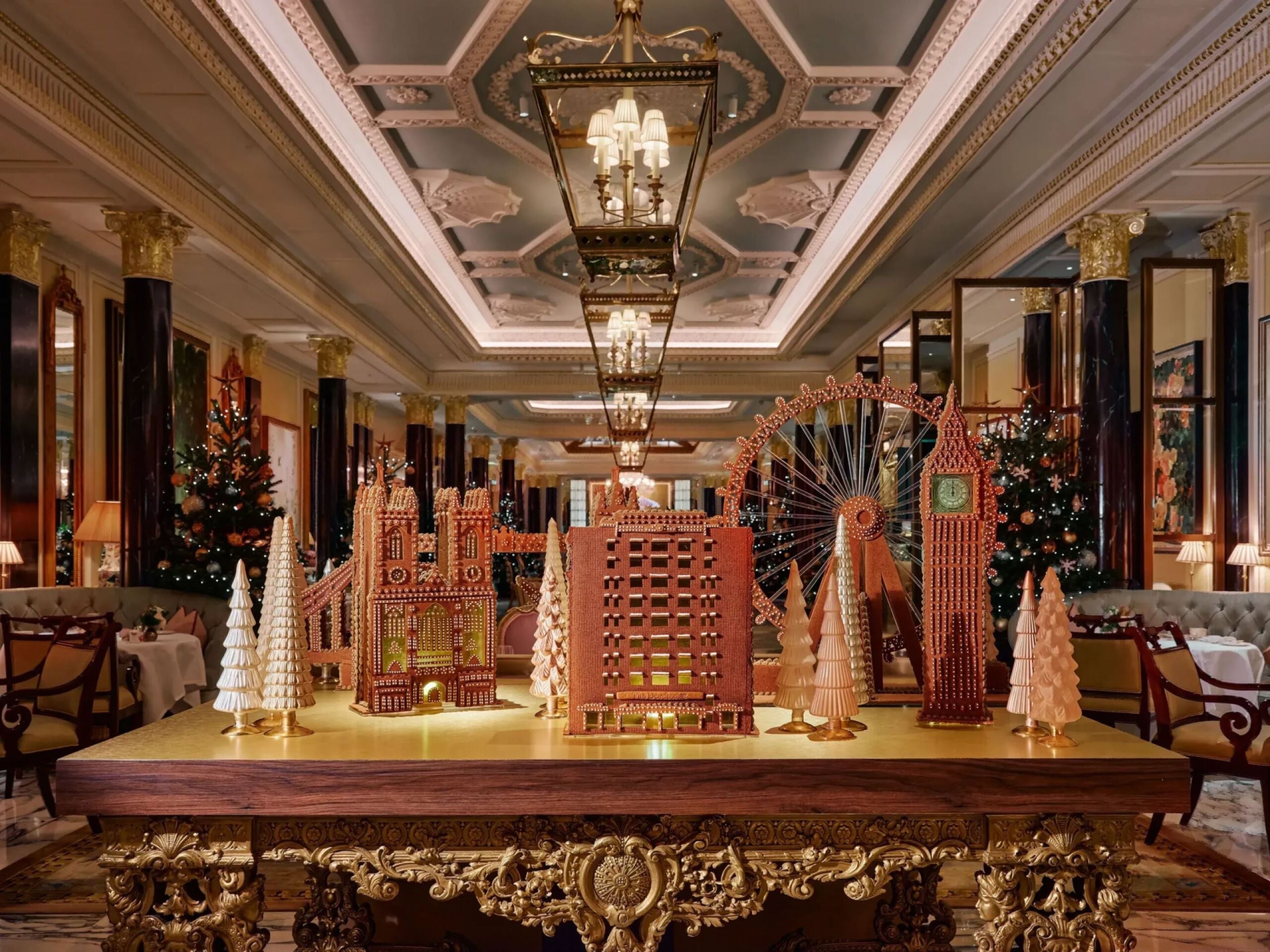 Festive decorations and celebrations at The Dorchester 