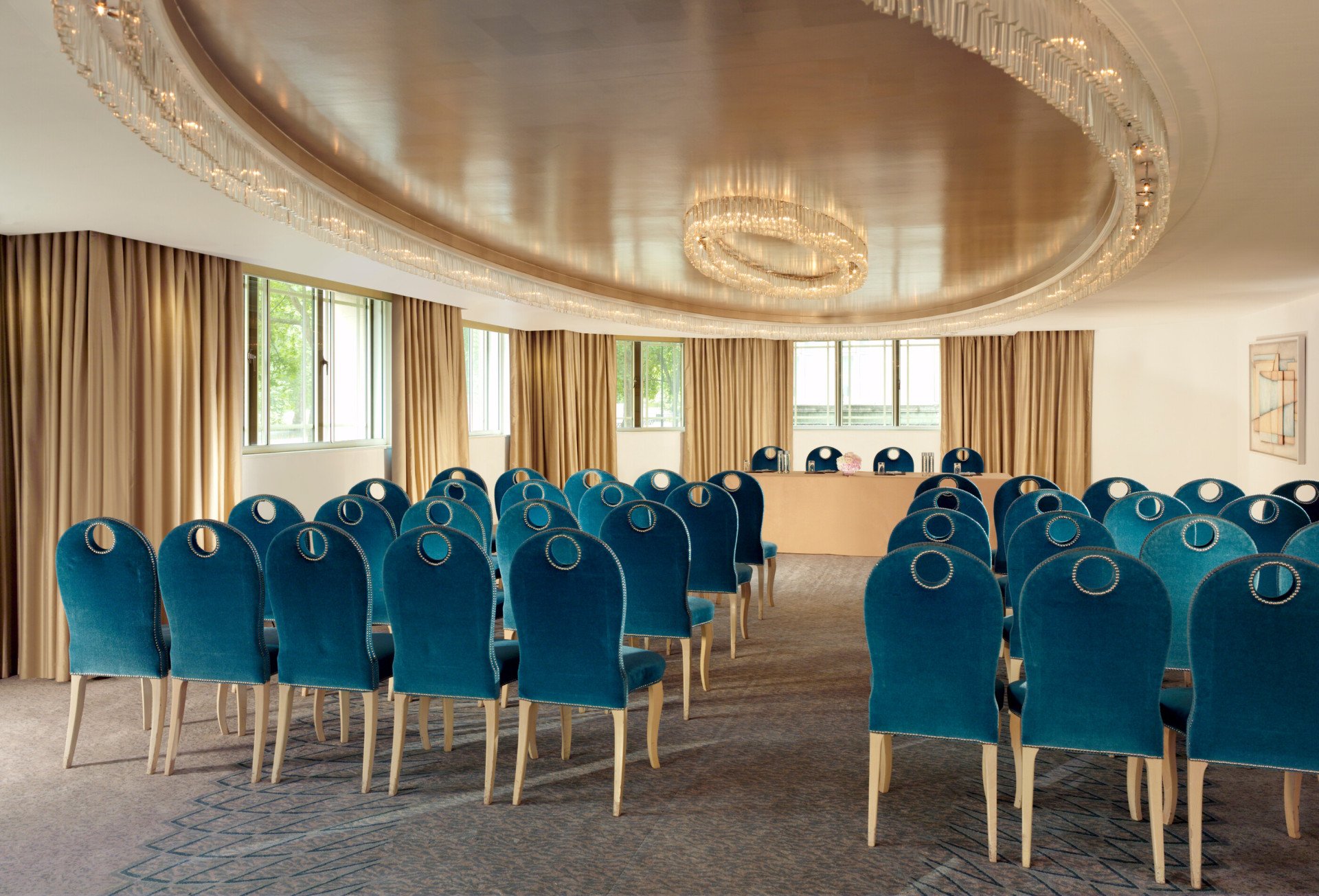 Crystal Suite, event space theatre setup