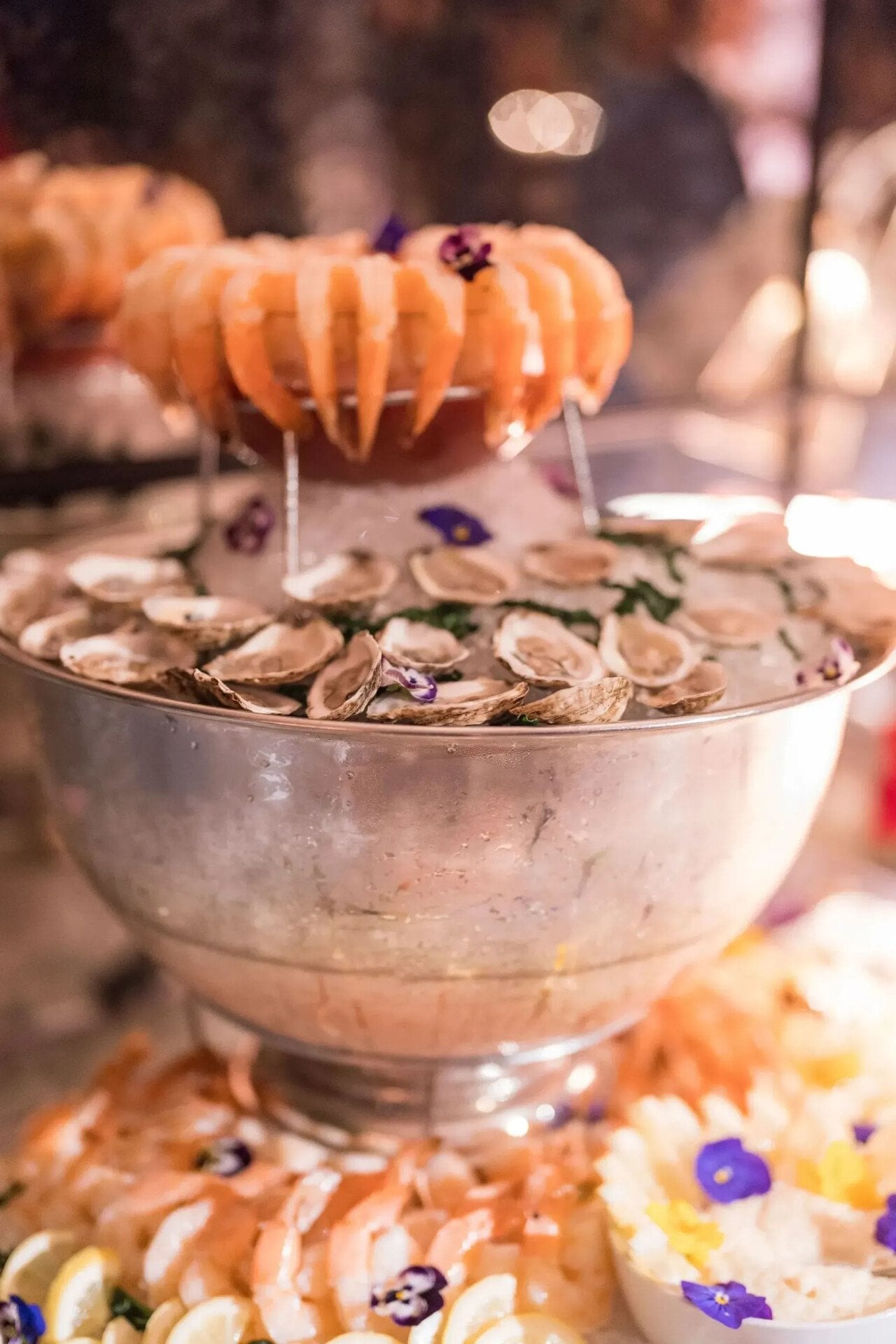 Appetizers Hotel Bel-Air Wedding reception