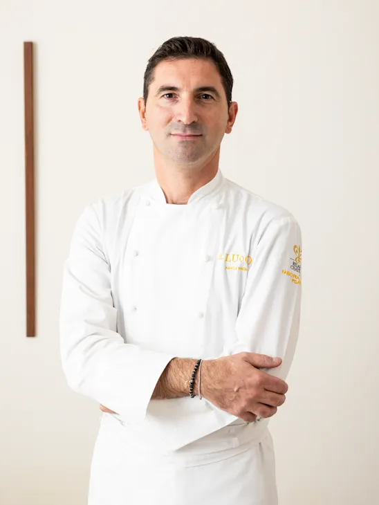 Portrait of chef Fabio Pisani