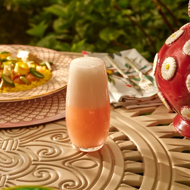 La DoubleJ summer garden refreshing drinks in Mayfair